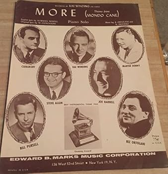 Unknown Binding More (theme from Mondo Cane) as recorded by Kai Winding on Verve Book