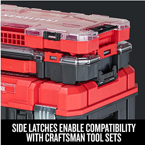 CRAFTSMAN VERSASTACK Storage Organizer, Small Parts Organizer, 20-Compartments, Lid Includes Secure Latch (CMST17828) by CRAFTSMAN - Image 6
