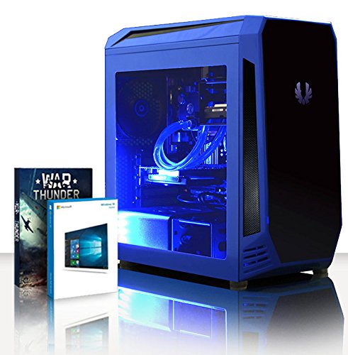  Sharp Shooter Pacchetto 7 Bitfenix Aegis Bleu (PC) 32Go RAM, 2To HDD, 120Go SSD, Windows 10
