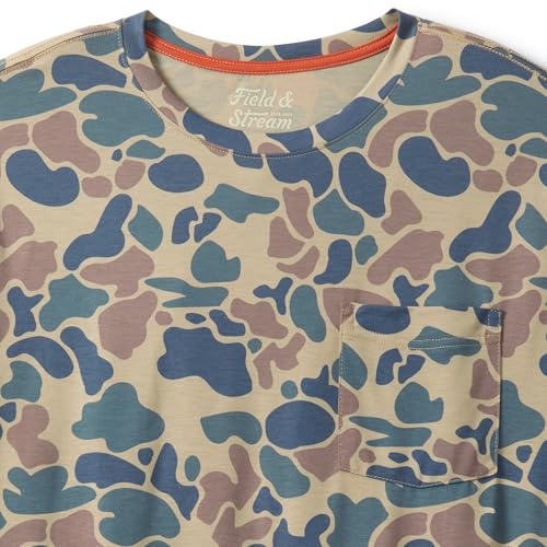 Field & Stream Men's Roll Cast Long Sleeve Performance Tee Shirt with Drirelease®, Camo3