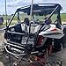 ECOTRIC Cargo Bed Tailgate Compatible with 2019-2024 Honda Talon 1000R Talon 1000X Talon 1000 X-4 Heavy Duty Steel Rear Bed Enclosure Rack