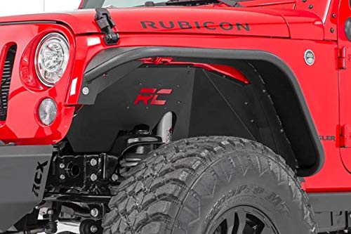 Rough Country Front Inner Fenders For 2007-2018 Jeep Wrangler Jk - 1195 #TOP1