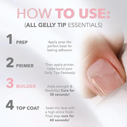 Miniatura 4 de Kiara Sky Gelly Tip Essentials 0.5 onzas líquidas (Builder)