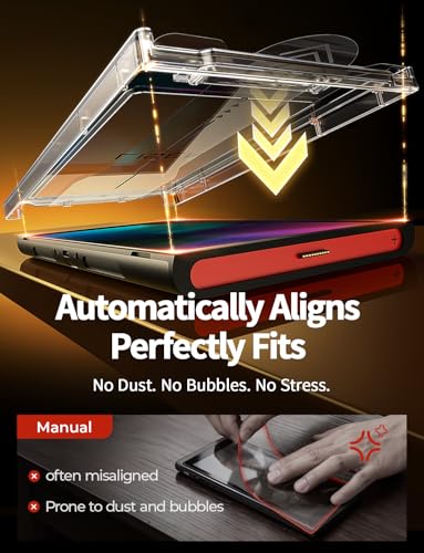 LISEN 2-Pack Screen Protector for Nintendo Switch 2 [2025 Upgrade] (ANTI-GLARE & Auto Alignment Kit) Tempered Glass, Switch 2 Accessories, Full Coverage Switch2 HD Clear Fit Pokémon Pokopia