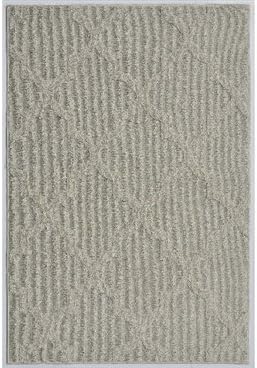 Quatrefoil Rug - Silver Beige