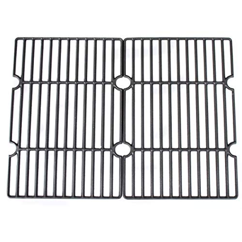 CosmoGrill Cast Iron Charcoal Barbecue Cooking Grill Grates, Set of 2 (Compatible with XL Smoker)