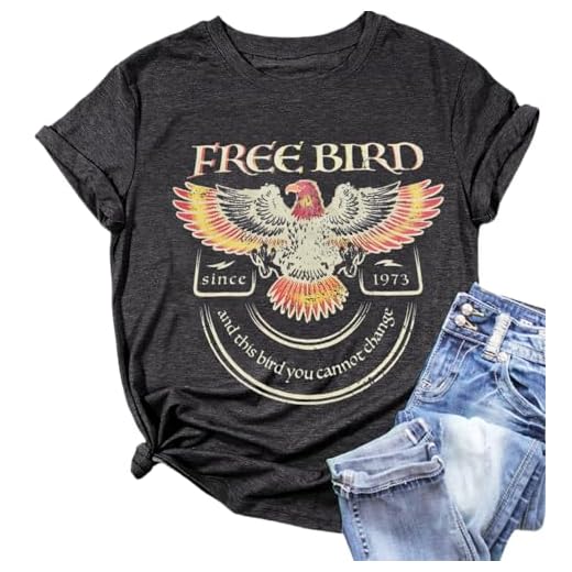 17+ Fall Outfit Ideas for Women That Always Look Stylish Rock Band Shirt