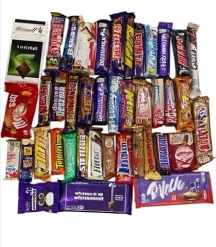 Mega Mix Chocolate Gift Hamper 10 Different Chocolate Bars For All Occasions Chocolate is happiness you can eat