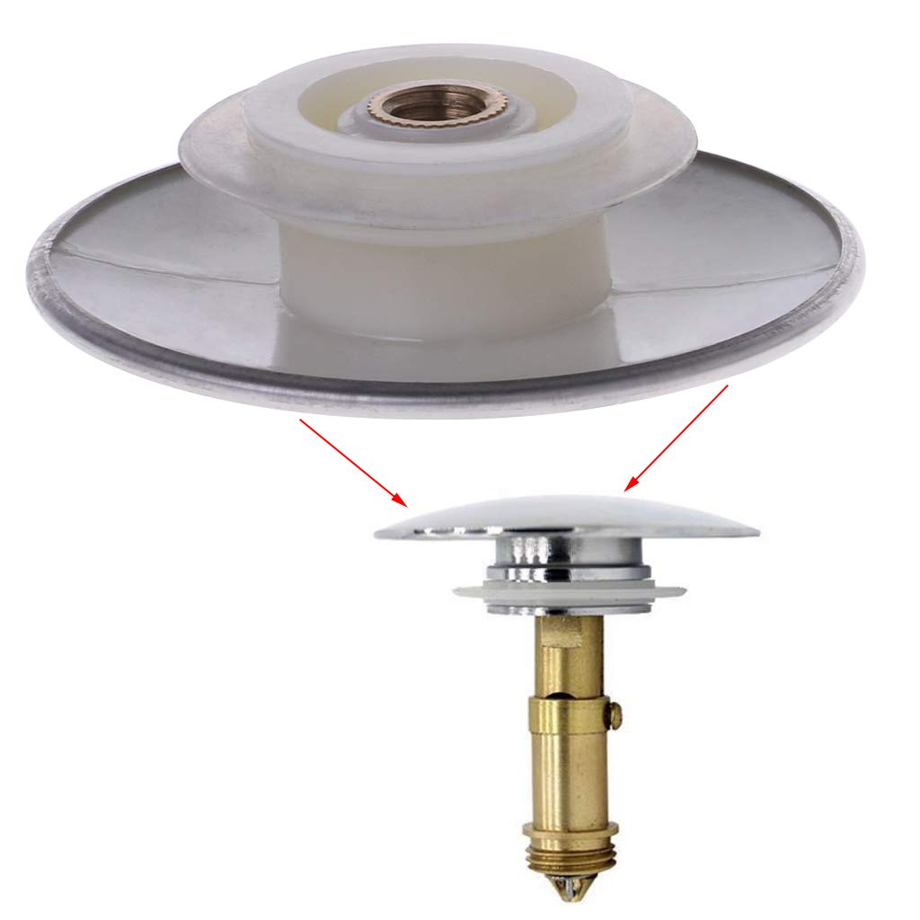 2 PCS Bonde De Lavabo Bouchon Vidange Pop Up, Acier Inoxydable Bouchon D'évier Salle De Bain, Bouchon D'évier De Cuisine | Leroy Merlin