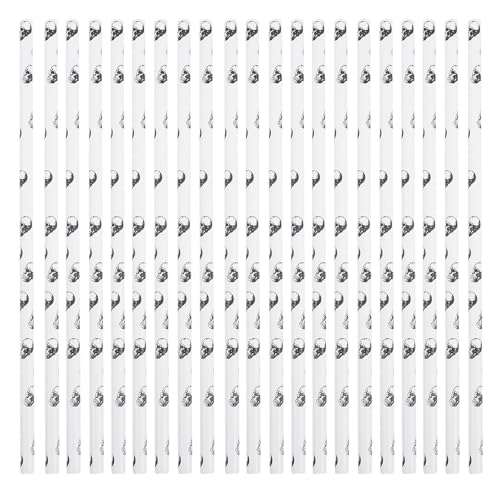 Pitillos Desechables Halloween Papel Biodegradable miniatura 1