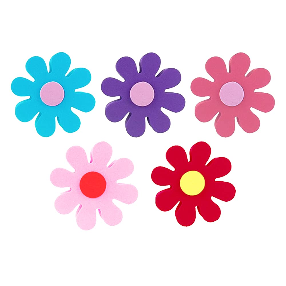 NA 5 Pcs Sunflower Car Antenna Toppers EVA Aerial Ball Antenna Toppers Aerial Topper Decorative Balls for Car Antenna (Random Color)