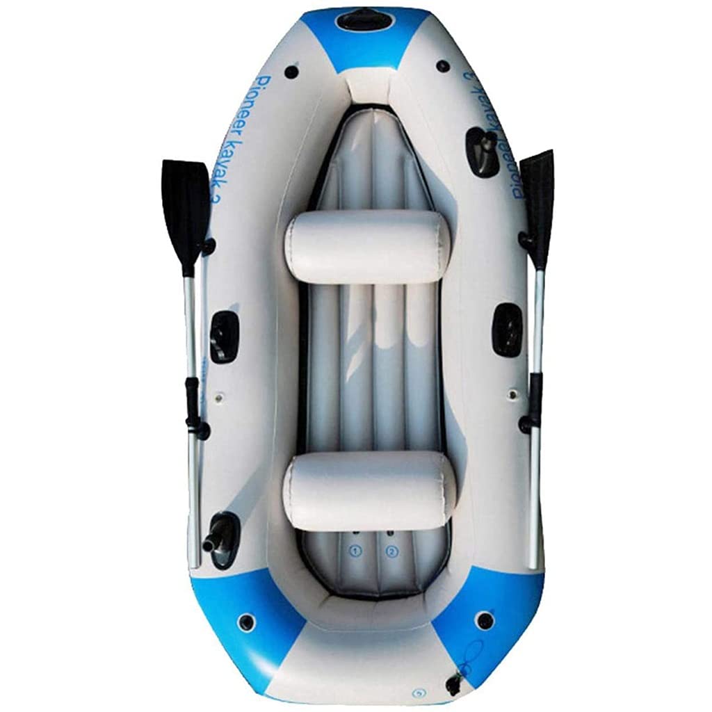 Canoë avec pagaies grand modèle rigide et stable pour 3 personnes