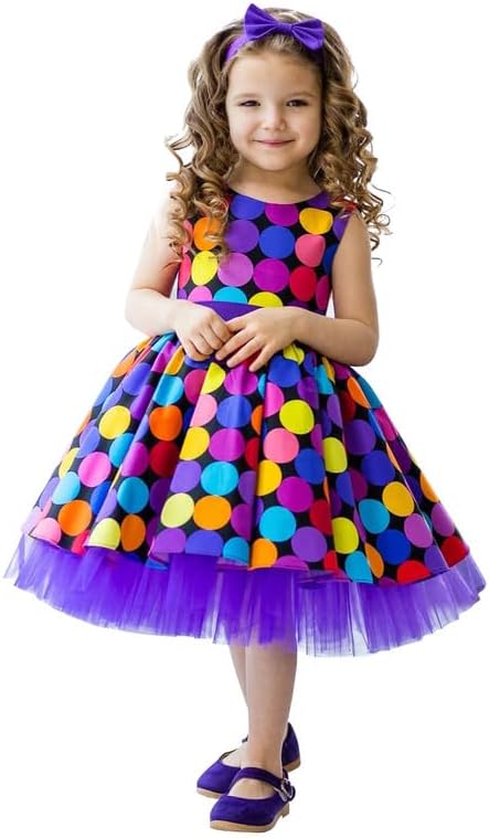 Niren Enterprise Multipatteren Baby Girl's Knee Length Frocks with Digital Prints