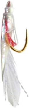 Hayashi Fishing Equipment Seisakusho, 10 Pieces, New Aurora Leather, White Fur, Round Metal Needles, No. 6