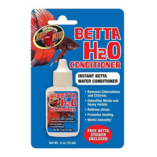 Zoo Med Betta H2O Conditioner,0.5 oz