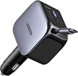 UGREEN Nexode 145W 4 en 1 Chargeur Allume Cigare USB C Rétractable 100W - 1