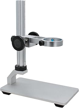 Aluminum Alloy Universal Adjustable Pro Max 35mm Stand Holder Desktop Bracket USB Endoscope Digital Microscope Magnifier Magnifier Loupe Portable USB Digital Microscope Endoscope Magnifier Loupe Camera