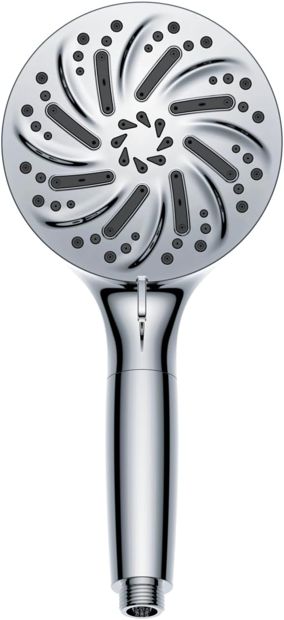 Moon's Filtered Shower Head with Handheld, High pressure 10 spray mode, 15 Stage Filters Remove Chlorine, 99% of harmful bacteria & pollutants, Prevent Hair Loss，Reduces Dry Itchy Skin