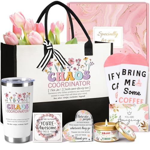Gracias regalos para mujer, bolsa tote de lienzo