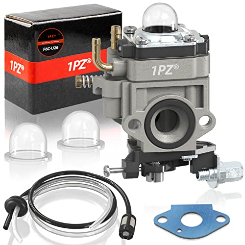 1PZ F6C-U26 Kit de carburateur remplacement pour Weedeater 1E34F 1E36F TU26 TL26 débroussailleuse 22cc 26cc 33cc 34cc 36cc moteur 2 temps