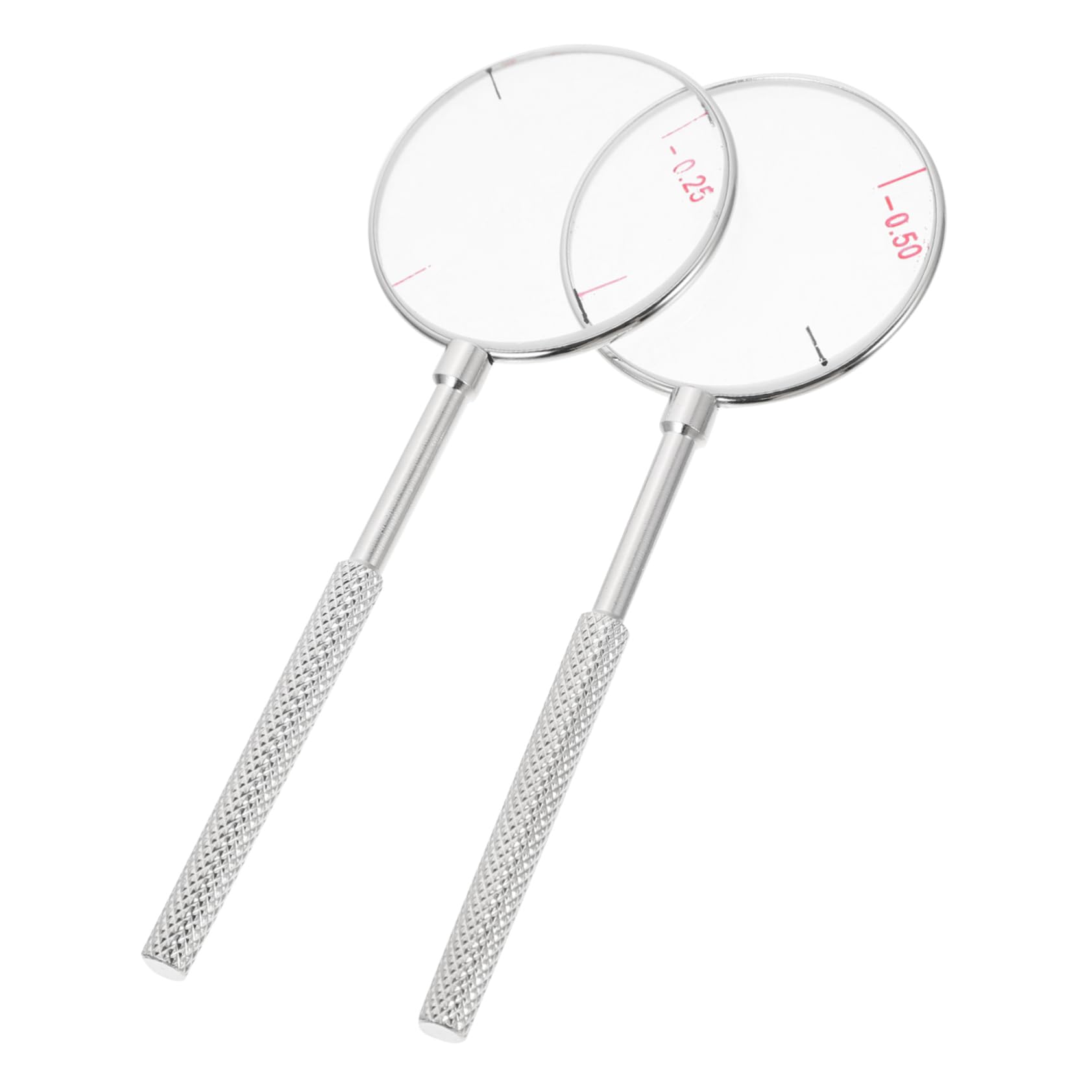 Set di strumenti ottici per la prova delle lenti a cilindro incrociato, kit di diottrie e correzione assiale di 45 gradi, accessori per optometria (0,25/0,5)