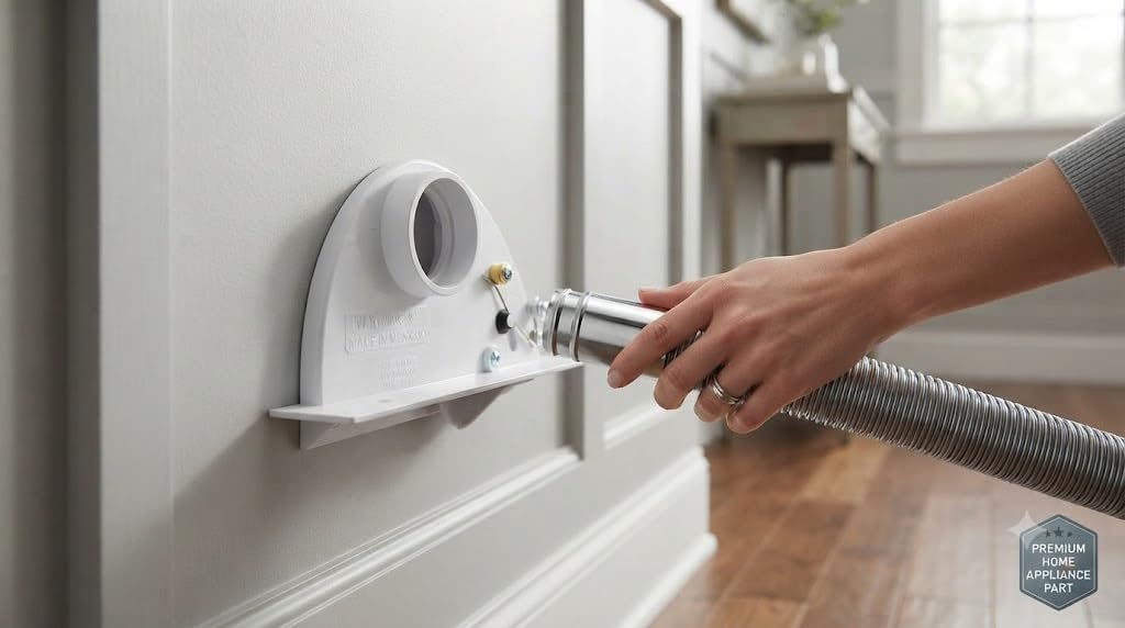 Replacement of Vacpan Central Vacuum, Toe Kick, White #VCPW01