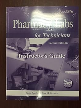 Spiral-bound Pharmacy Labs for Technicians: Text with NRx Simulation Software CD Book