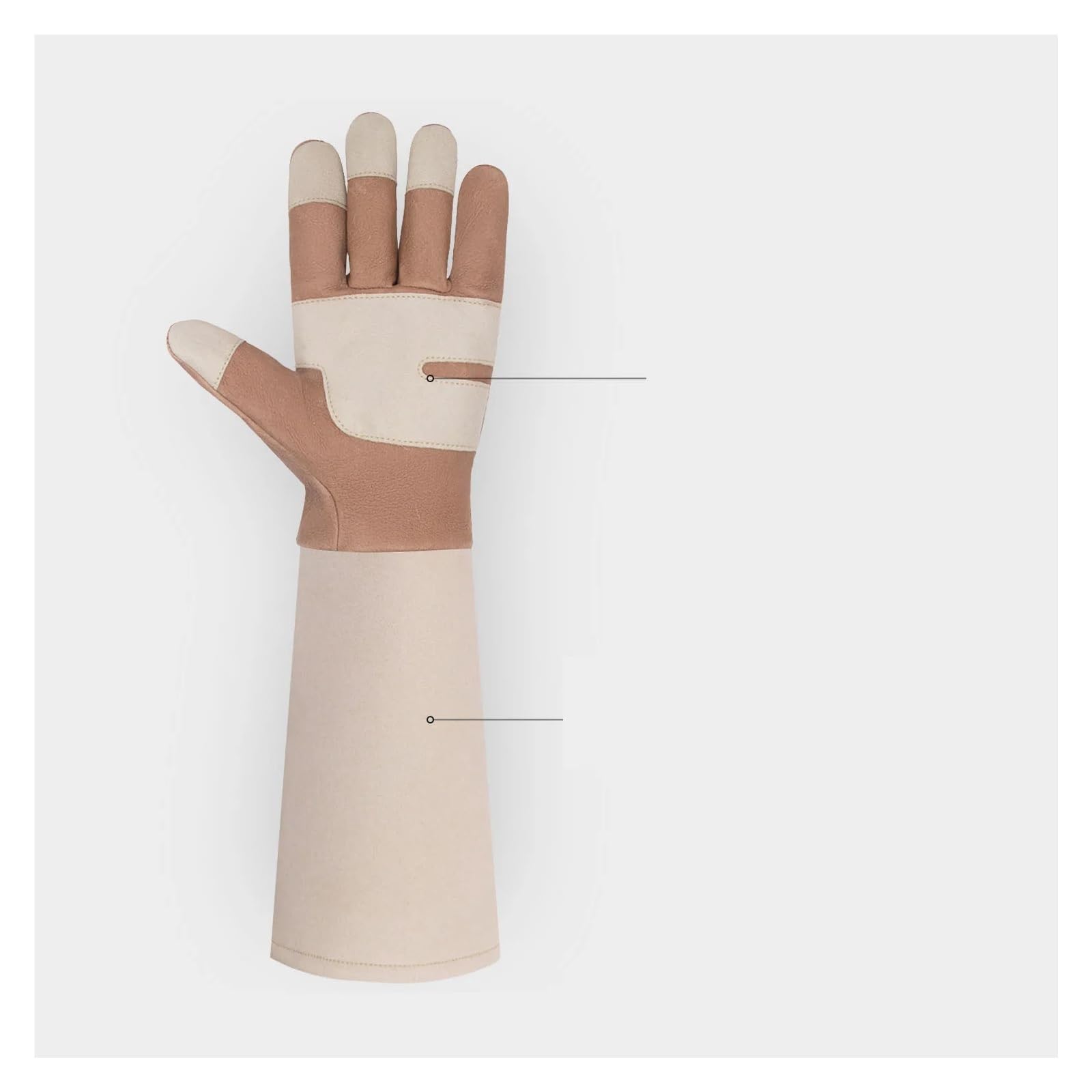 1 par de guantes largos jardinería Para La Jardinería De Exterior
