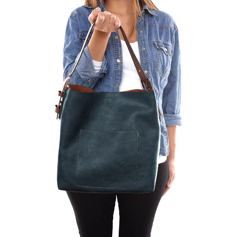 Image of Joy Susan Womens Faux Leather: Hobo 2-in-1 Handbag