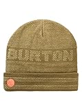 Burton Standard Backcut Beanie, Martini Olive/Silver Green, One Size