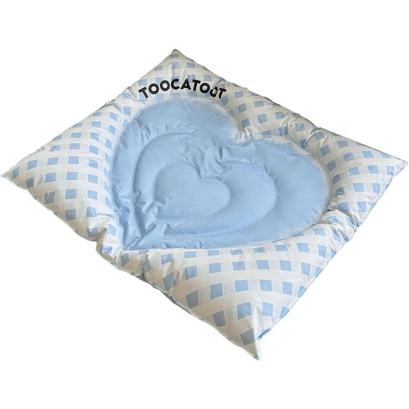 Alfombrilla de refrigeración para mascotas, alfombrilla de cama para mascotas, resistente a los arañazos, alfombrilla de verano para perros, alfombrilla de refrigeración para gatos pequeños y