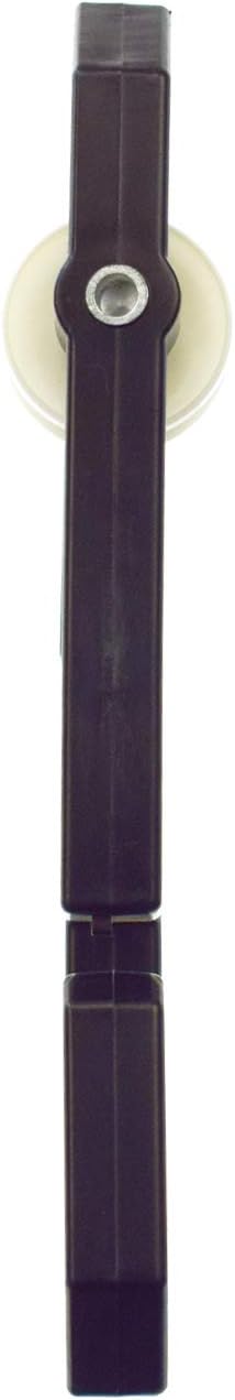 Motanar Plastic Aluminum Clothesline Separator Spreader Pulley for Long Clothesline and Heavy Loads (2, Black)
