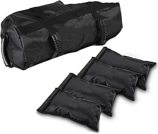 Wontool Sandbags for Fitness | Core Strength Exercise Bags,Body Fitness Equipment for Conditioning, Power Training, Athletics, Strongman, 44LBS Max