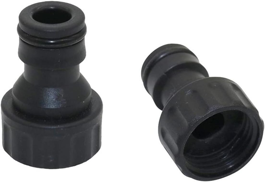 Hose Connector Adapter 1/2" Female Thread Nipple Connector Garden Aquarium Fish Tank Water Pump Faucet Car Wash Adapter Pipe Fittings 8 Pieces