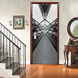 Zoom IMG-2 adesivi murali 3d edificio grigio Zoom IMG-2 adesivi murali 3d edificio grigio