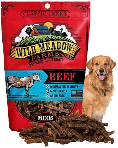 Wild Meadow Farms Classic Beef Minis Jerky Treats