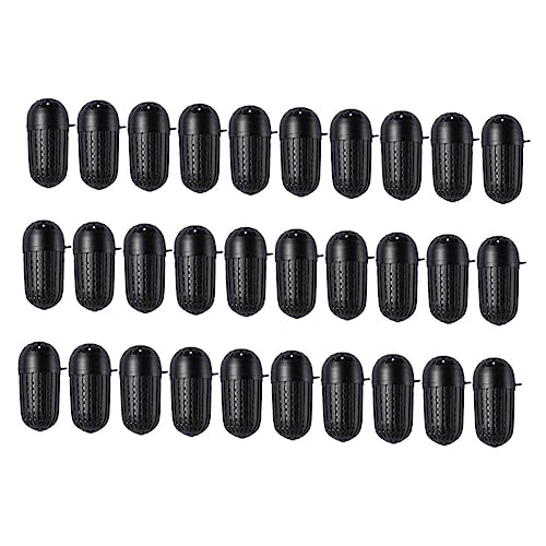 OSOLADY 100Pcs Fishing Feeder Bait Thrower Device Durable Particle Container for Minnow Crab Shrimp Lightweight Easy to Use Fishing Gear for Enhanced Performance