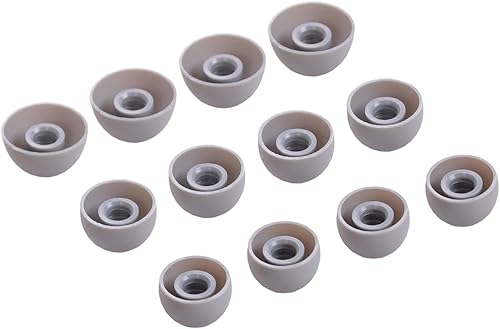 Miniatura 8 de Juego de 6 pares de almohadillas de silicona de repuesto para auriculares Beats Fit Pro Buds, auriculares inalámbricos en estuche (negro)