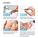 Natural Wart Remover, Maximum Strength, Painlessly Removes Plantar, Common, Genital Warts Infections, Advanced Liquid Gel Formula, Proven Results by Evagloss
