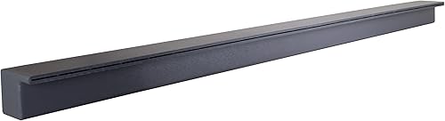 Miniatura 7 de Tomaso - Soporte de pared de 36 pulgadas de ABS en cascada de agua transparente para spillway para piscina, spa, plástico gris (36 pulgadas)