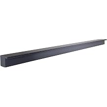 Tomaso 72" ABS Waterfall Cascading Sheer Descent Water Feature Spillway Pool Spa Wall Mount - Gray Plastic 72"