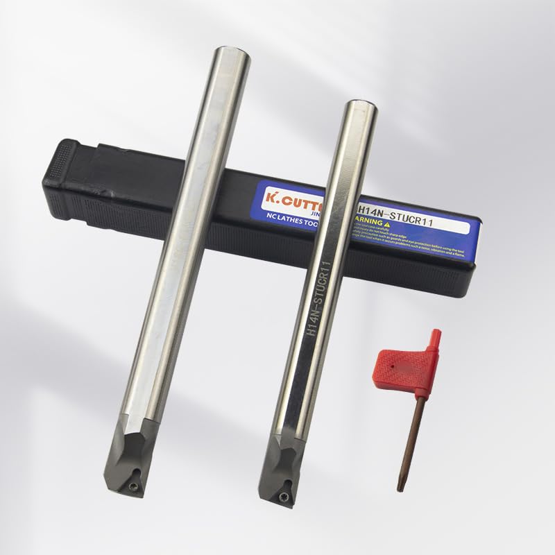 1pc HSS High Speed Steel Turning Tool -STFPR H10K-STFPR H12M-STFPR H14N-STFPR H16Q-STFPR Bar Turning Holder Cutter Bar CNC Lathe(H10K-STFPR11)