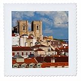 Square dimensions (in inches): 6 L x 6 W, image dimensions (in inches): 4 L x 4 W 100% poloyester; image is soft to touch. Made in USA Edges have pinking shear cut Image will not fade with washing. Image not a transfer, part of material