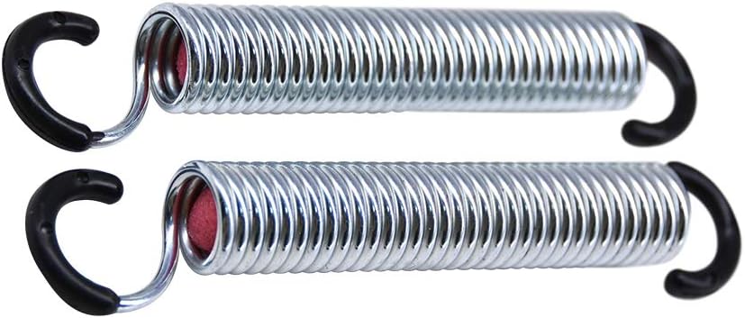 5-1/8 inch Overall Length Recliner Chair Springs Replacement | Pack of 2 | Heavy Duty Sofa Sleeper Mechanism Tension Spring Parts