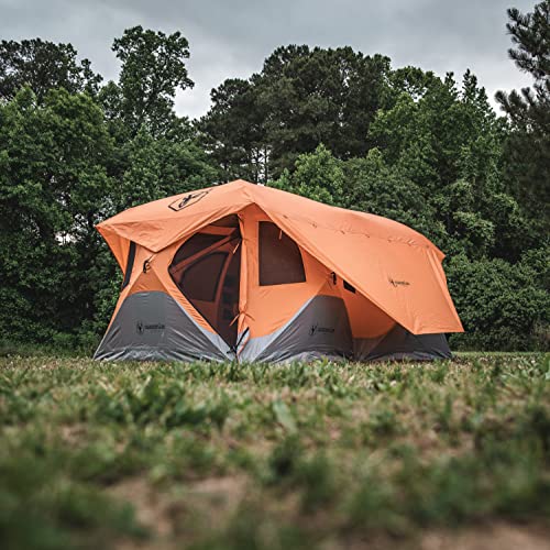 Gazelle Tents Tienda para 8 Personas, Fácil Armado, Naranja miniatura 4