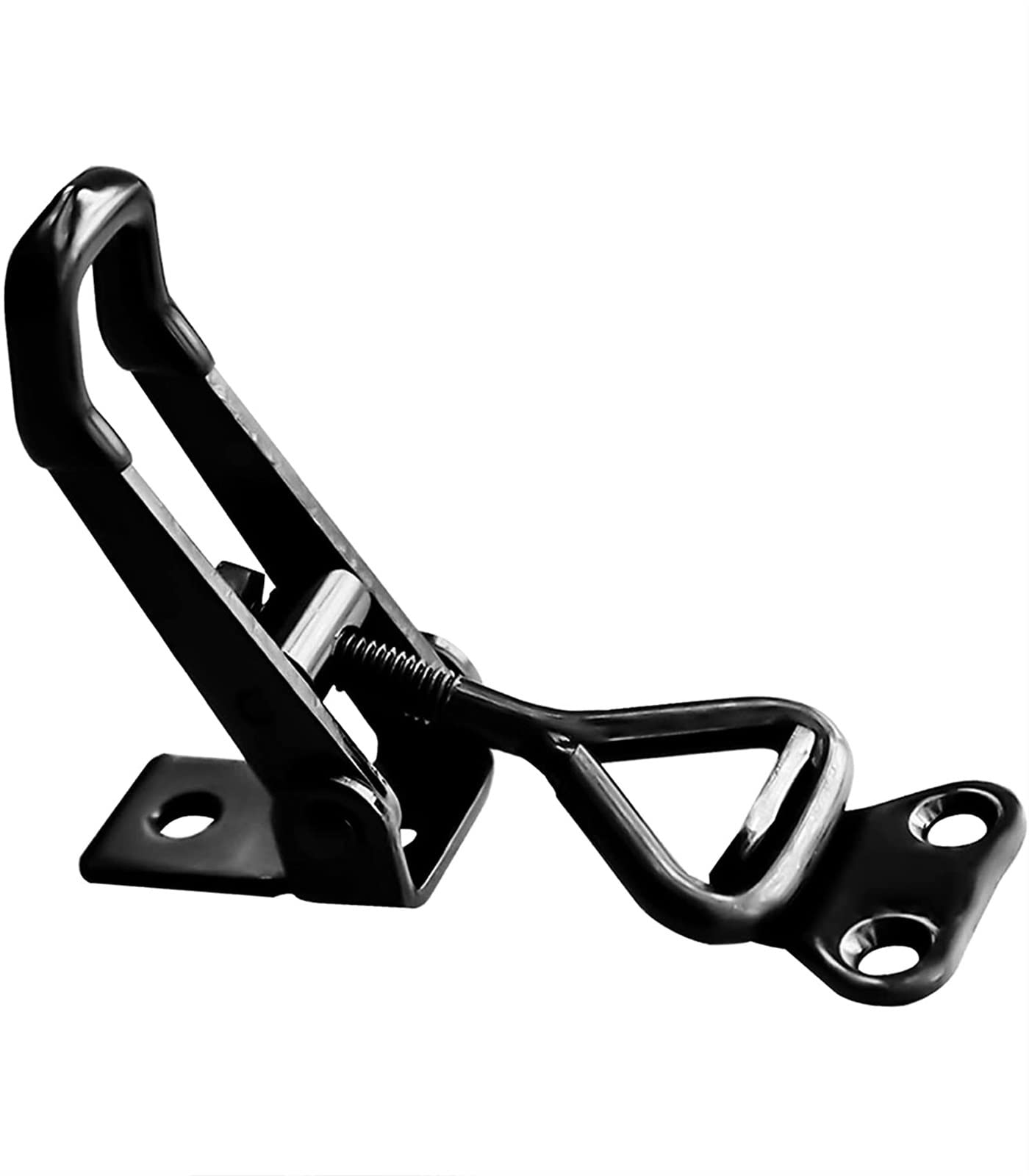 Nvsfzgiyg Nero Toggle Latch Catch Clamp Adjustable Cabinet Boxes Lever Handle Lock Hasp For Home Sliding Door Furniture Hardware