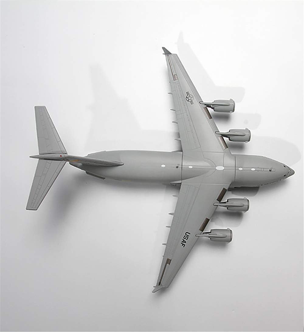 Uterstyle C-17 Globemaster III Model KIT/1:200 Scale C17 Transport Aircraft,Metal Aircraft Display Model for Decoration or Collection Gift