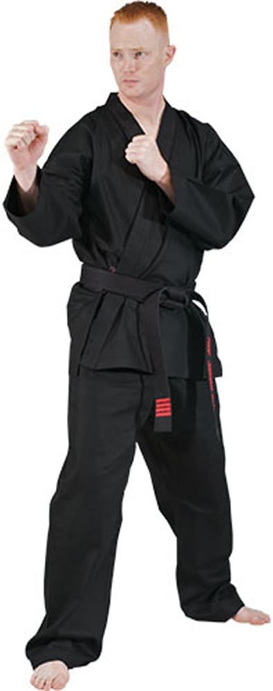 Tiger Claw Black Light Weight Karate Uniform Size 8