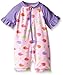 Sol Swim Baby Girls' 1 Piece Cutey Whales Rash Guard