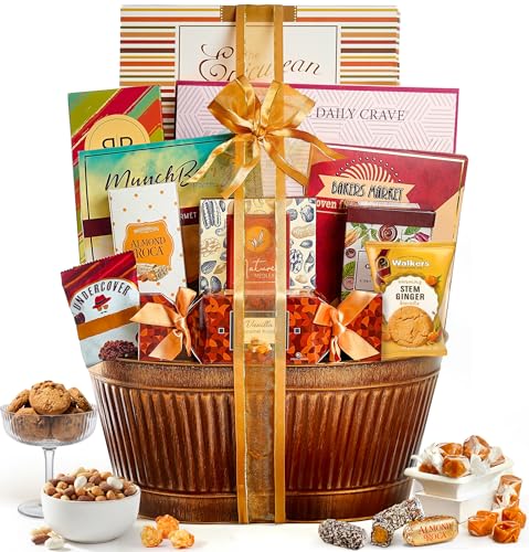 Broadway Basketeers Gourmet Gift Basket for Women, Men, Families, Teacher, College,...